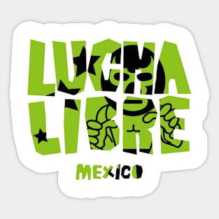 LUCHA LIBRE mexico Sticker